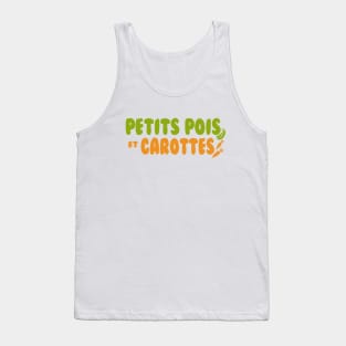 Petits pois et carottes LEGUMES - Peas and carrots VEGETABLES Tank Top